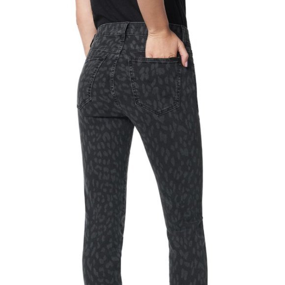 Final Sale Like New Joe’s Jean The Milla Leopard Print Skinny Jeans Size 31 - Picture 4 of 4